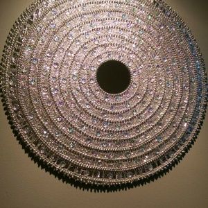 Handmade Crinkle wall hanging